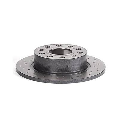 Brembo Brakes Kit - Pads and Rotors Rear (255mm) (Xtra) (Low-Met)